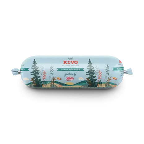 Kivo KIVO GESTOOMDE RUND 600GR