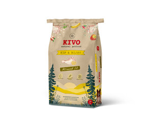 Kivo KIVO DOG KOUDGEPERST KIP & RIJST ALLROUND FIT GLUTENVRIJ 4 kg