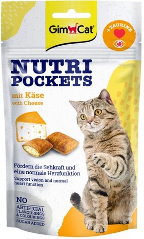 GimCat GIMCAT NUTRI POCKETS KAASTAURINE GimCat GIMCAT NUTRI POCKETS KAASTAURINE