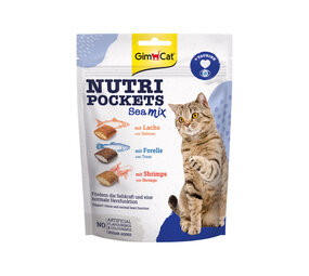 GimCat GIMCAT NUTRI POCKETS SEAMIX GimCat GIMCAT NUTRI POCKETS SEAMIX
