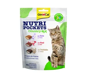 GimCat GIMCAT NUTRI POCKETS COUNTRYMIX GimCat GIMCAT NUTRI POCKETS COUNTRYMIX