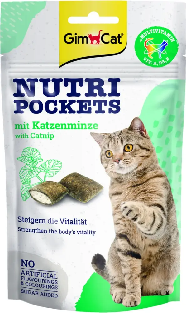 GimCat GIMCAT NUTRI POCKETS KATTENKRUIDMULTI VIT GimCat GIMCAT NUTRI POCKETS KATTENKRUIDMULTI VIT