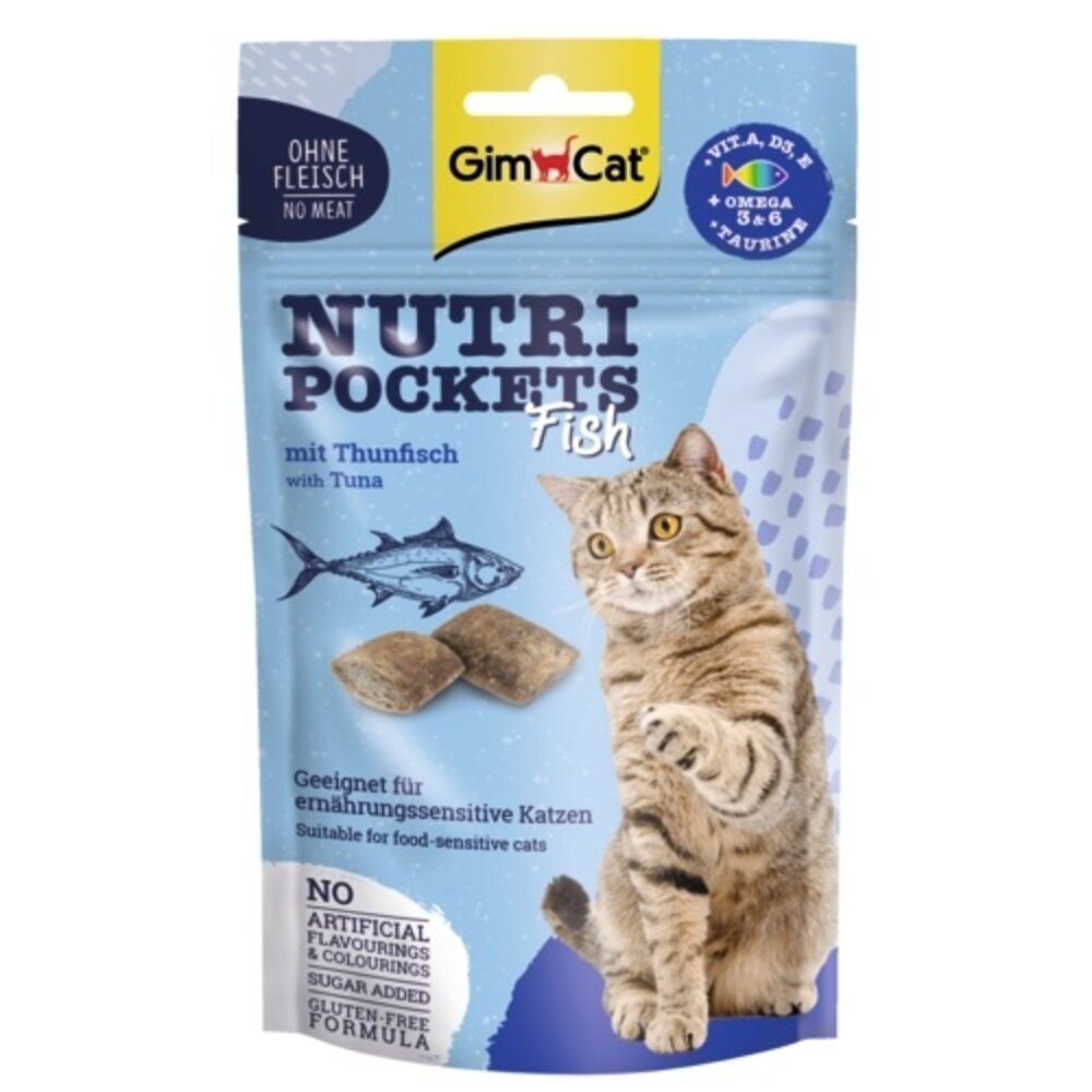 GimCat GIMCAT NUTRI POCKETS TONIJN