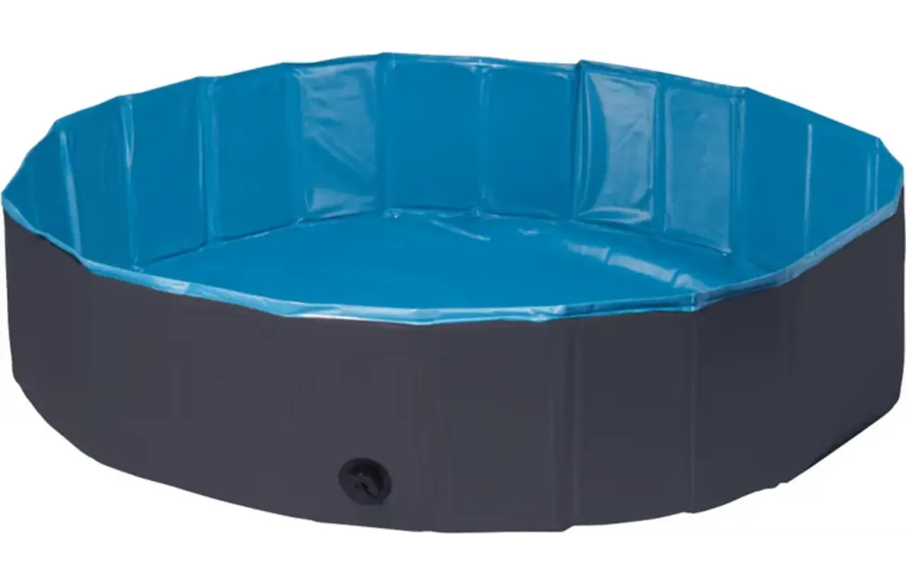Flamingo FLAMINGO ZWEMBAD SPLASH ROND DONKER GRIJS BLAUW