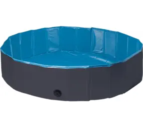 Flamingo FLAMINGO ZWEMBAD SPLASH ROND DONKER GRIJS BLAUW