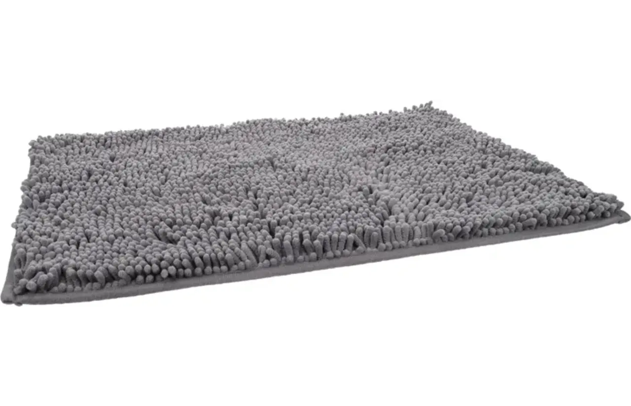 Flamingo FLAMINGO KATTENBAKMAT RUTT GRIJS 60X40X2CM