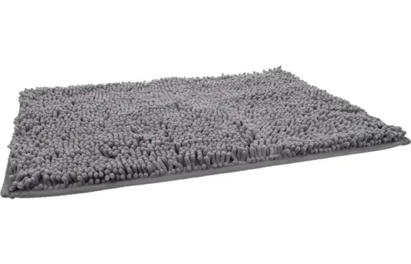 Flamingo FLAMINGO KATTENBAKMAT RUTT GRIJS 60X40X2CM