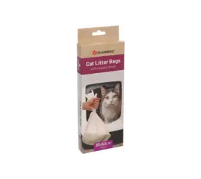 Flamingo FLAMINGO KATTENBAKZAKKEN 10 STUKS IN ZAKJE