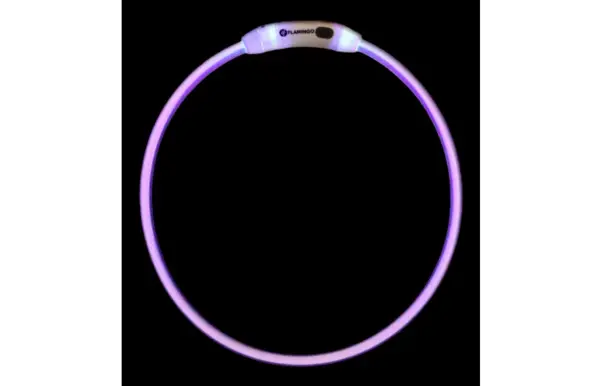 Flamingo FLAMINGO HOND HALSBAND RAINA VISIO MEERKLEURIG