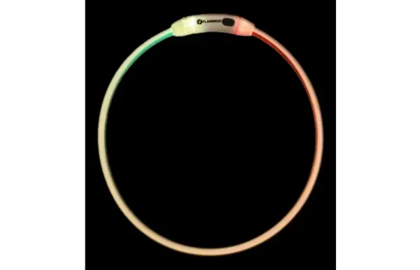 Flamingo FLAMINGO HOND HALSBAND RAINA VISIO MEERKLEURIG