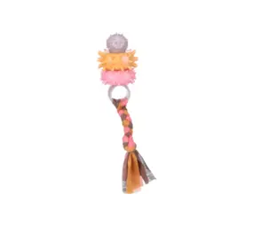 Flamingo FLAMINGO SPEELGOED PUPPY BUNTY RINGEN TAUPE