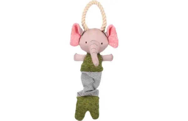 Flamingo FLAMINGO SPEELGOED PUPPY BRITTY OLIFANT GROEN