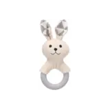 Flamingo FLAMINGO SPEELGOED PUPPY RABBO KONIJN MET RING Flamingo FLAMINGO SPEELGOED PUPPY RABBO KONIJN MET RING