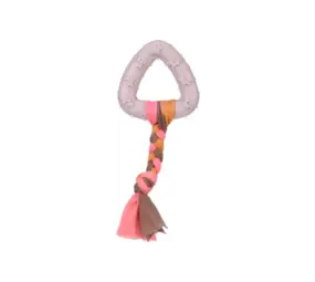 Flamingo FLAMINGO SPEELGOED PUPPY BUNTY DRIEHOEK TAUPE