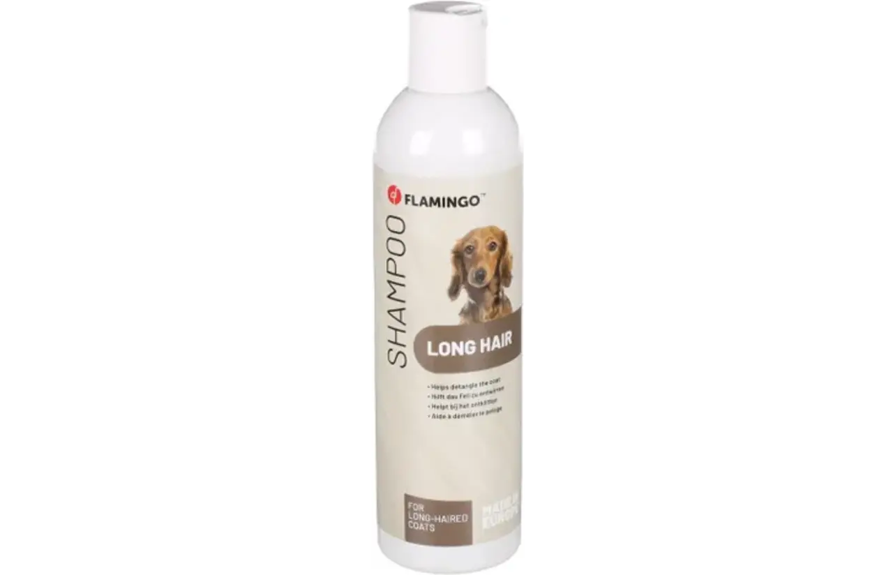 Flamingo FLAMINGO SHAMPOO LANGHARIGE RASSEN 300 ML Flamingo FLAMINGO SHAMPOO LANGHARIGE RASSEN 300 ML