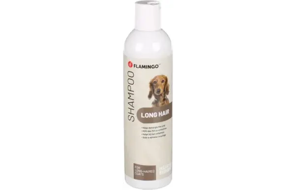Flamingo FLAMINGO SHAMPOO LANGHARIGE RASSEN 300 ML Flamingo FLAMINGO SHAMPOO LANGHARIGE RASSEN 300 ML