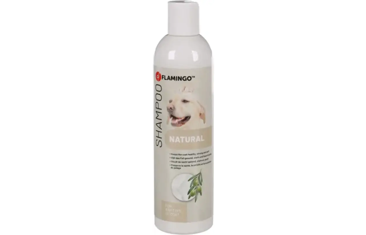 Flamingo FLAMINGO SHAMPOO OLIJFOLIE EEL VACHTTYPE 300 ML Flamingo FLAMINGO SHAMPOO OLIJFOLIE EEL VACHTTYPE 300 ML