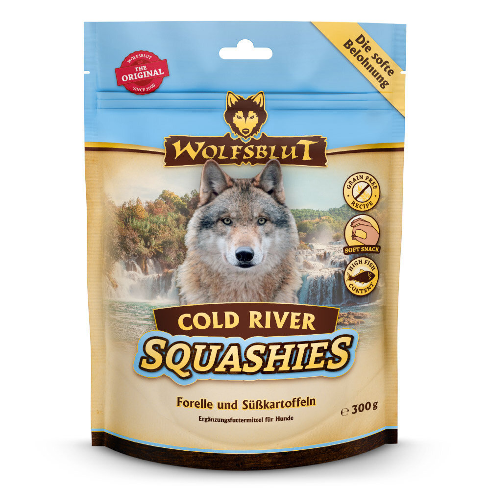 Wolfsblut WOLFSBLUT SQUASHIES COLD RIVER ALL AGES 300GR Wolfsblut WOLFSBLUT SQUASHIES COLD RIVER ALL AGES 300GR