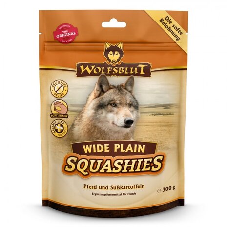 Wolfsblut WOLFSBLUT SQUASHIES WIDE PLAIN ALL AGES 300GR Wolfsblut WOLFSBLUT SQUASHIES WIDE PLAIN ALL AGES 300GR