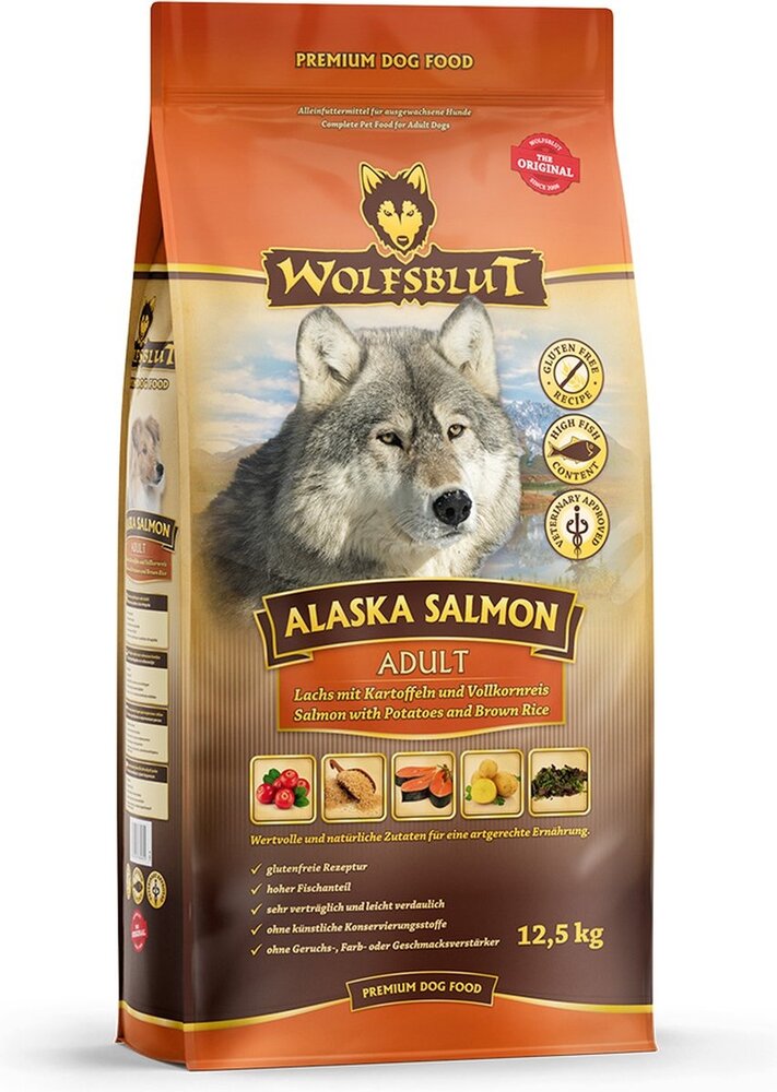 Wolfsblut WOLFSBLUT ADULT ALASKA SALMON Wolfsblut WOLFSBLUT ADULT ALASKA SALMON