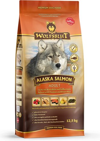 Wolfsblut WOLFSBLUT ADULT ALASKA SALMON Wolfsblut WOLFSBLUT ADULT ALASKA SALMON