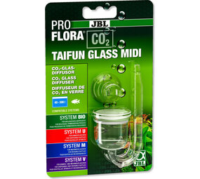 JBL JBL PROFLORA CO2 TAIFUN GLASS MIDI