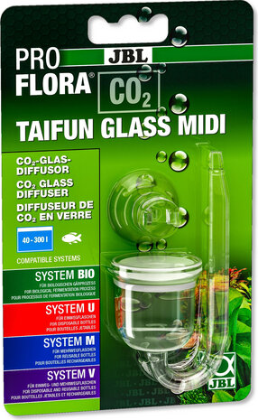 JBL JBL PROFLORA CO2 TAIFUN GLASS MIDI