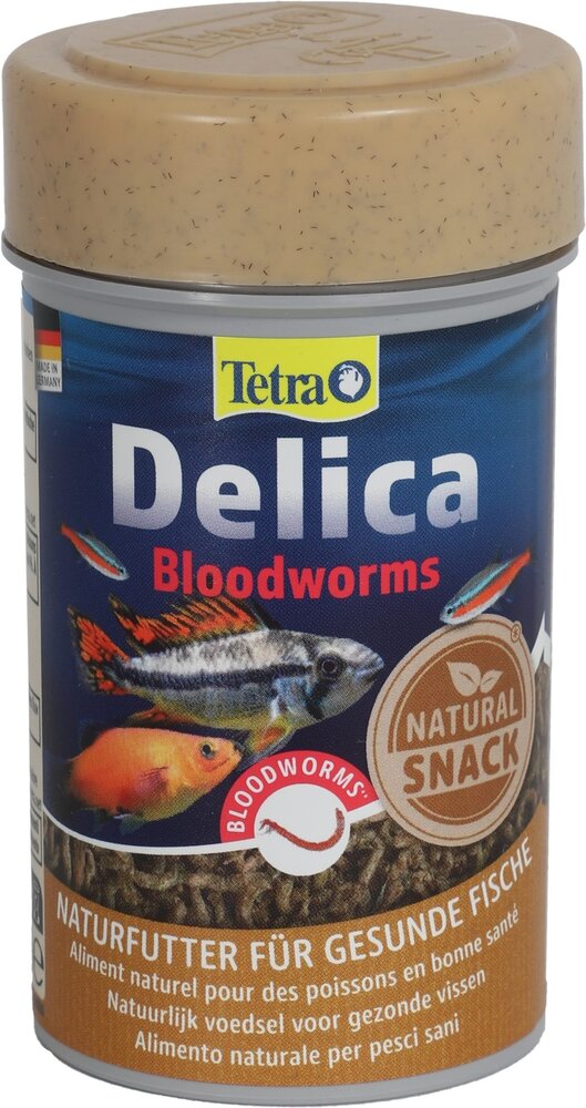 Tetra TETRA DELICA BLOOD WORMS 100ML Tetra TETRA DELICA BLOOD WORMS 100ML