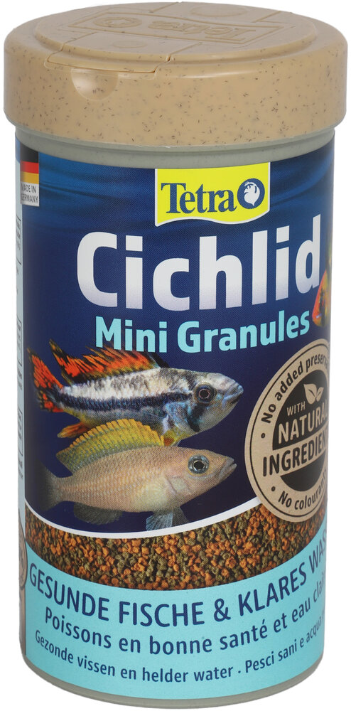 Tetra Tetra Cichlid Mini granulaat Tetra Tetra Cichlid Mini granulaat
