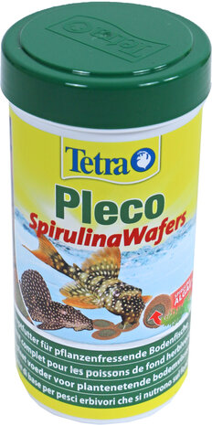 Tetra Tetra Pleco Spirulina Wafers, 250 ml Tetra Tetra Pleco Spirulina Wafers, 250 ml