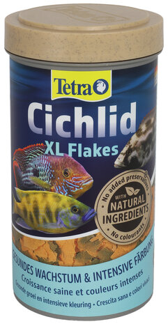 Tetra Tetra Cichlid XL-vlokken, 500 ml Tetra Tetra Cichlid XL-vlokken, 500 ml