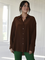 Phisique Du Role Oversized blouse bruin