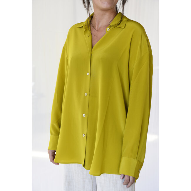 Oversized blouse yellow