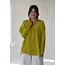 Oversized blouse yellow