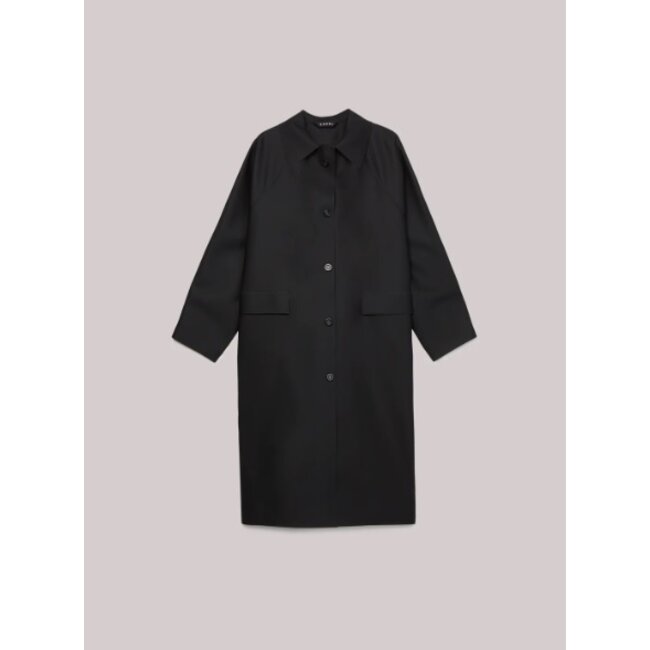 KASSL Edition Coat Original Below Rubber Black