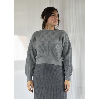 Lisa Yang Leandi Sweater Grey
