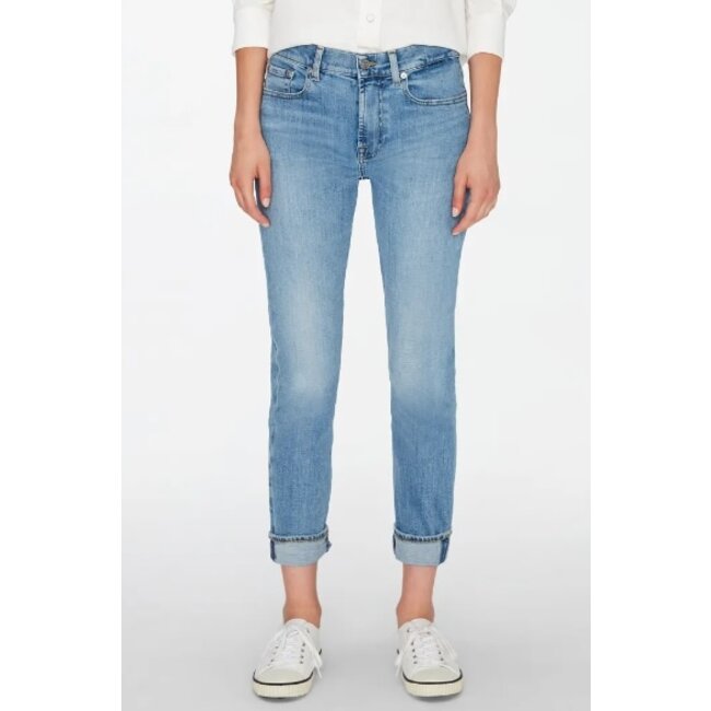 7 For All Mankind Relaxed Skinny Slim Illusion Brightness