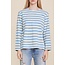 L/S boatneck stripe