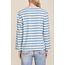 L/S boatneck stripe