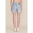 DENIMIST Jeans short destroyed in blauw