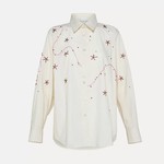The magic chest embroidery shirt rose