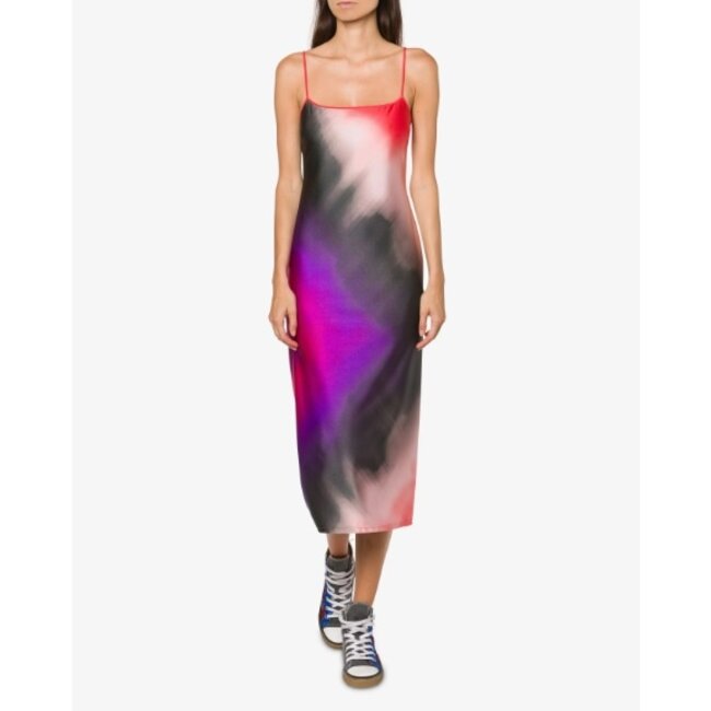 Tie Dye Lycra Slip Dress