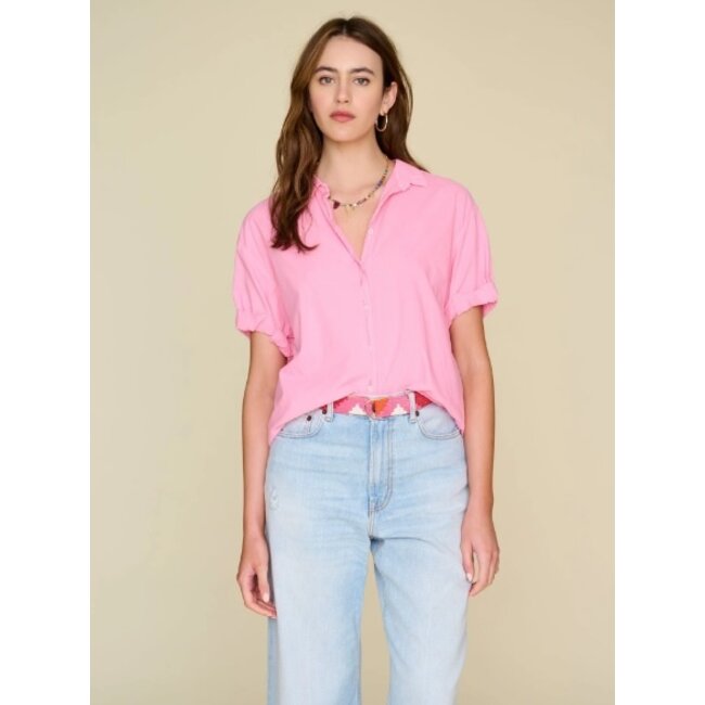 Channing shirt in Rose Mallow