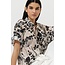 Luisa Cerano Blouse Print Zwart Wit