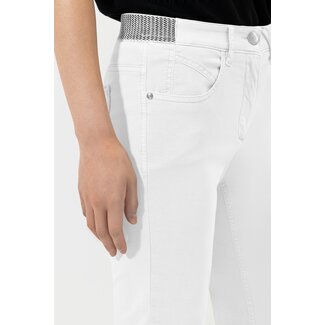 Luisa Cerano High-stretch colour denim white