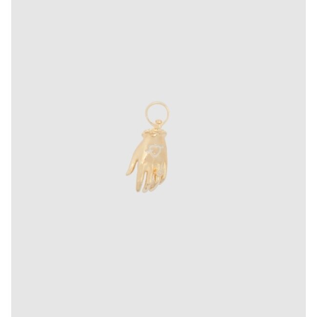 Anna+Nina Enchanté charm silver goldplated