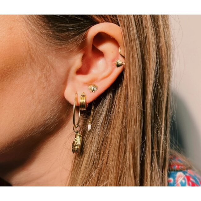 Anna+Nina Enchanté charm silver goldplated