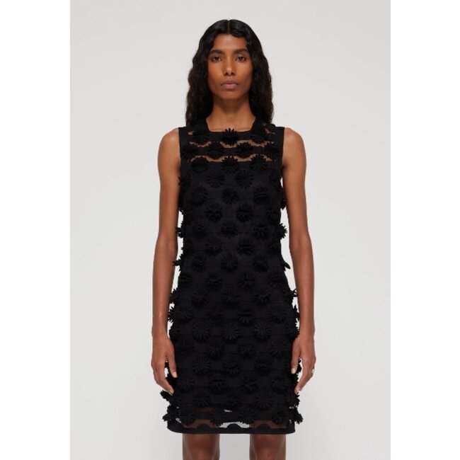 Crochet flower dress