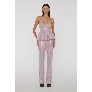 Rotate Rotate ROTATE Sequin Straight Pants