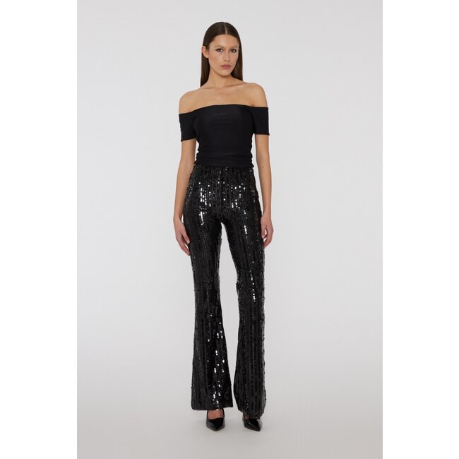 ROTATE Sequin Flared Pants